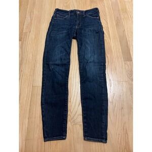 Pilcro by Anthropologie Dark Wash Skinny Jeans Women's Size 28